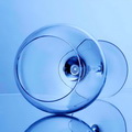 Glassware blue 